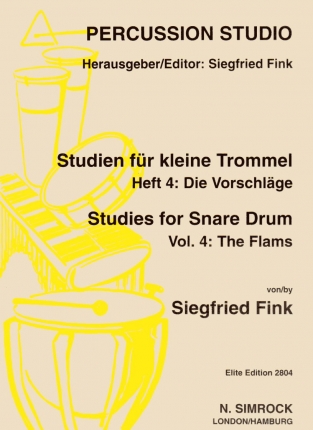 Studies for Snare Drum 4 Cover